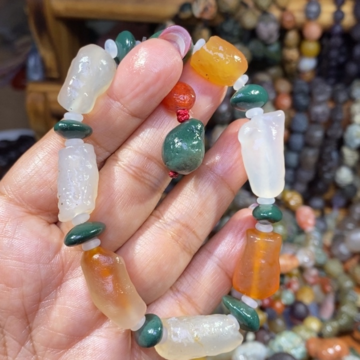 玛瑙/玉髓珠宝半成品未镶嵌
