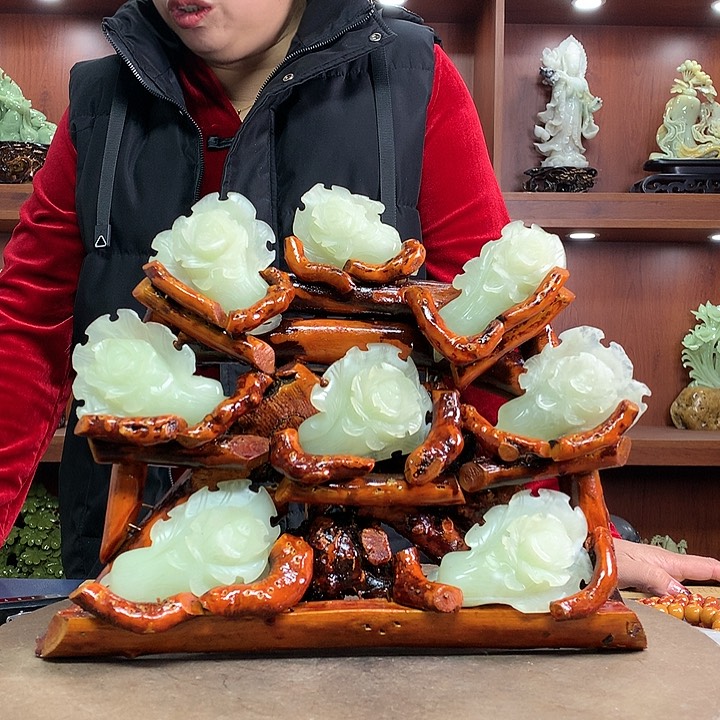 【闪购商品】蛇纹石玉珠宝奇石未镶嵌品**生
