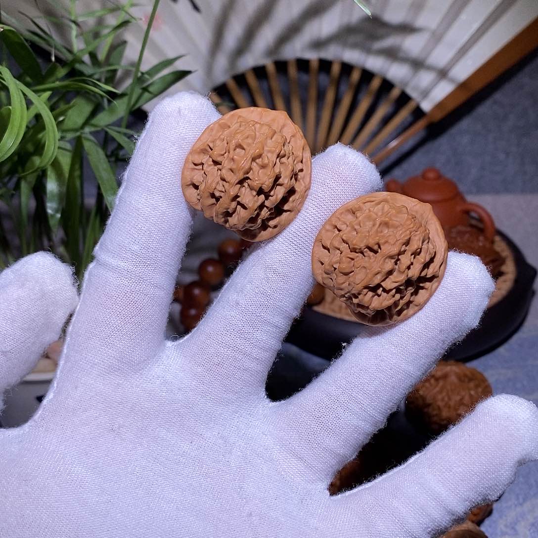 文玩核桃吊坠31全品精对小手捻秦闷