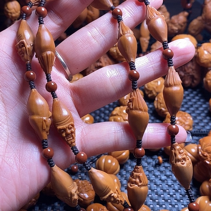 吊坠橄榄核长*手工柳叶