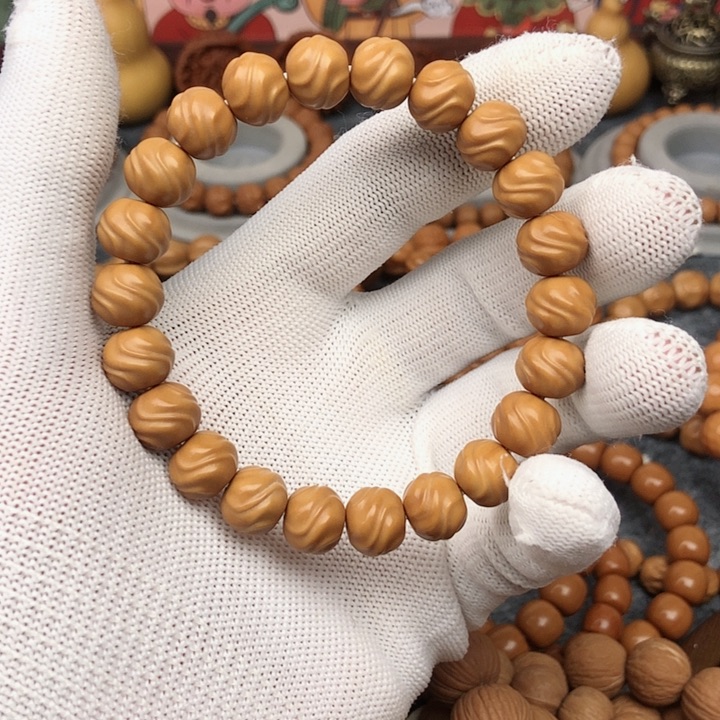 猴头核桃手串火炬