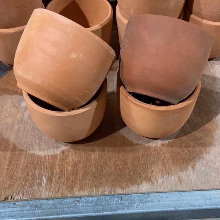 瑕疵紅陶杯子8×7-4        