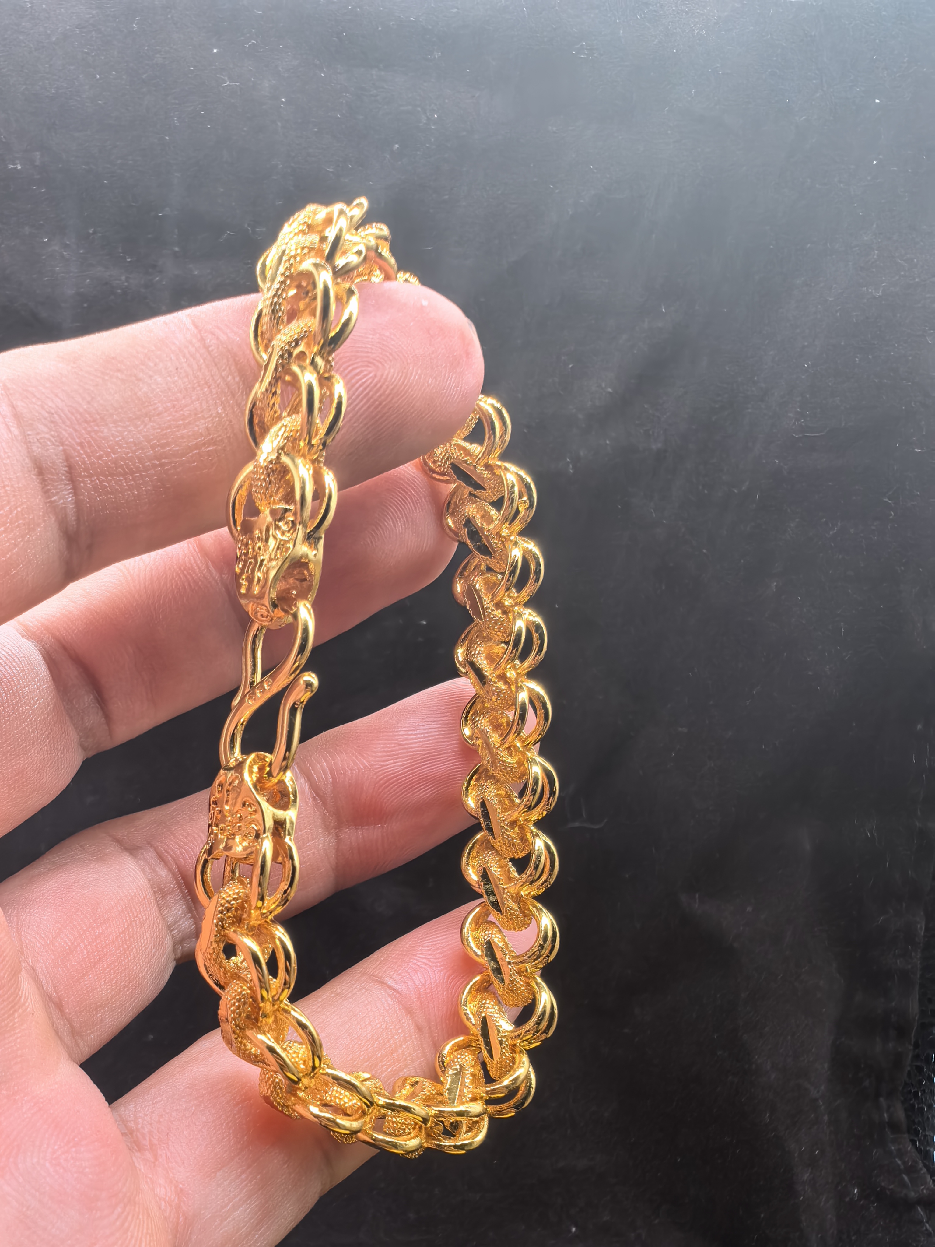 Y38-云尚精工时尚男士手链