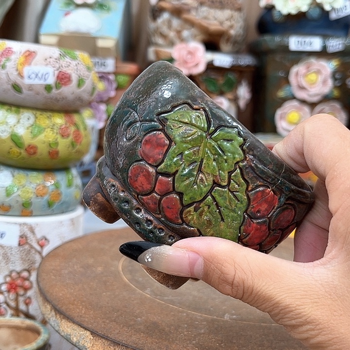 红陶粗陶花盆粗陶花盆