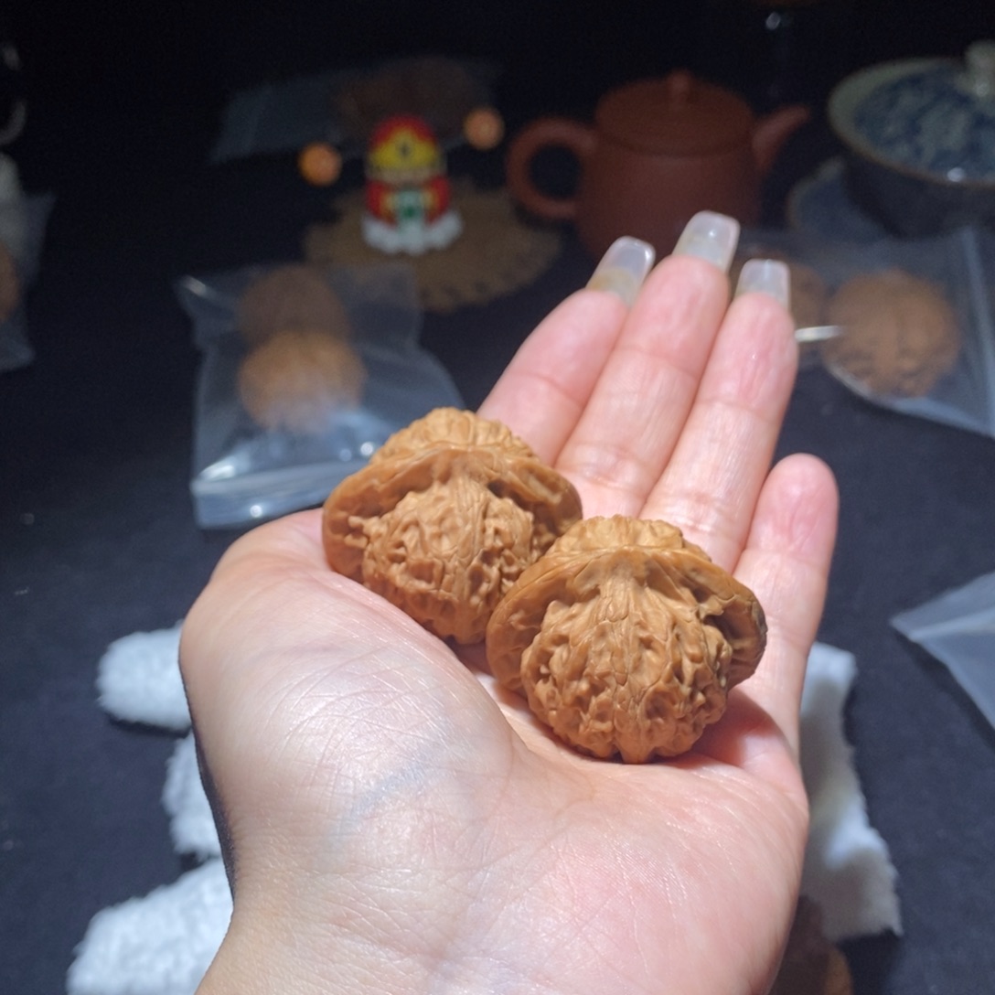 文玩核桃吊坠汉高灯41