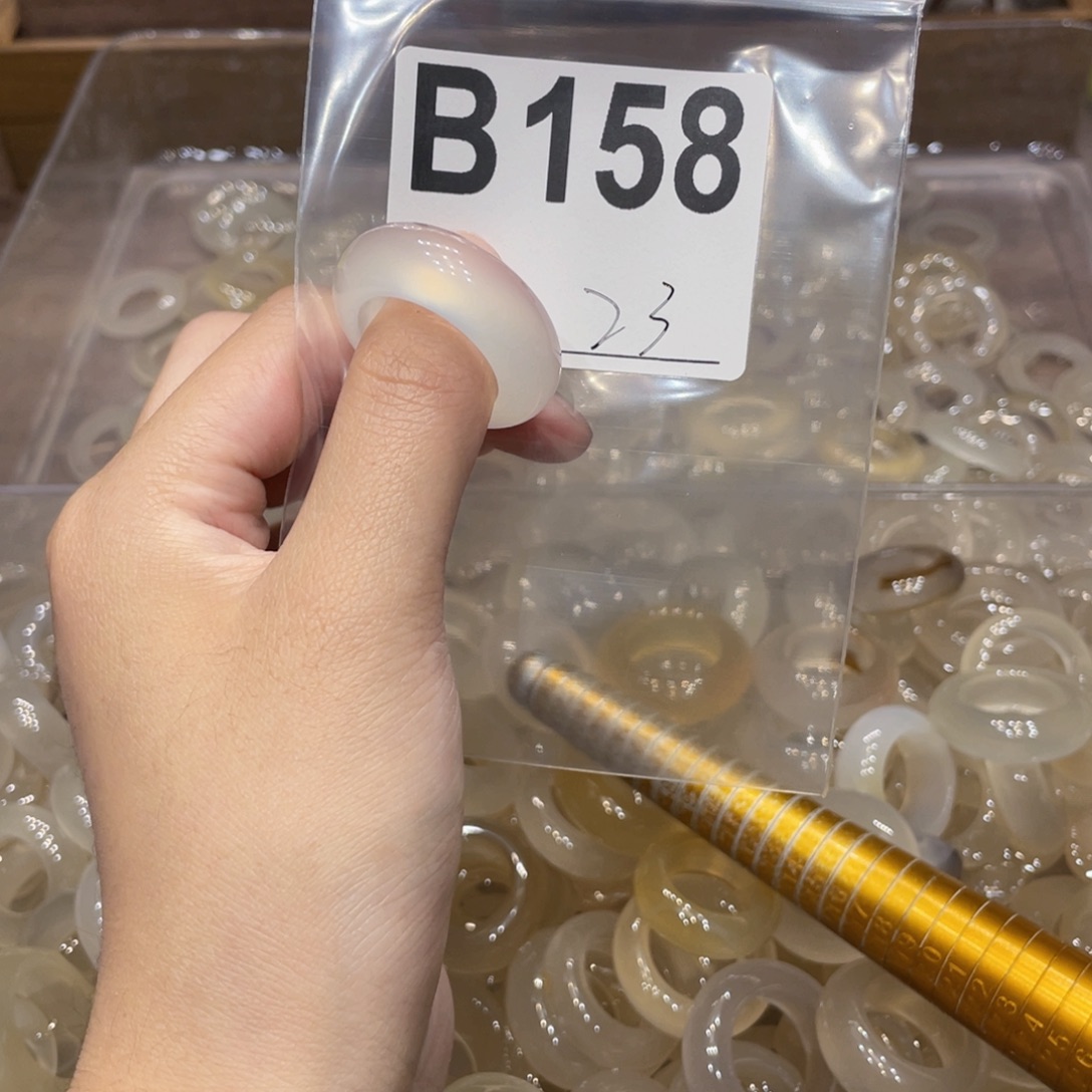 玛瑙/玉髓未镶嵌戒指158