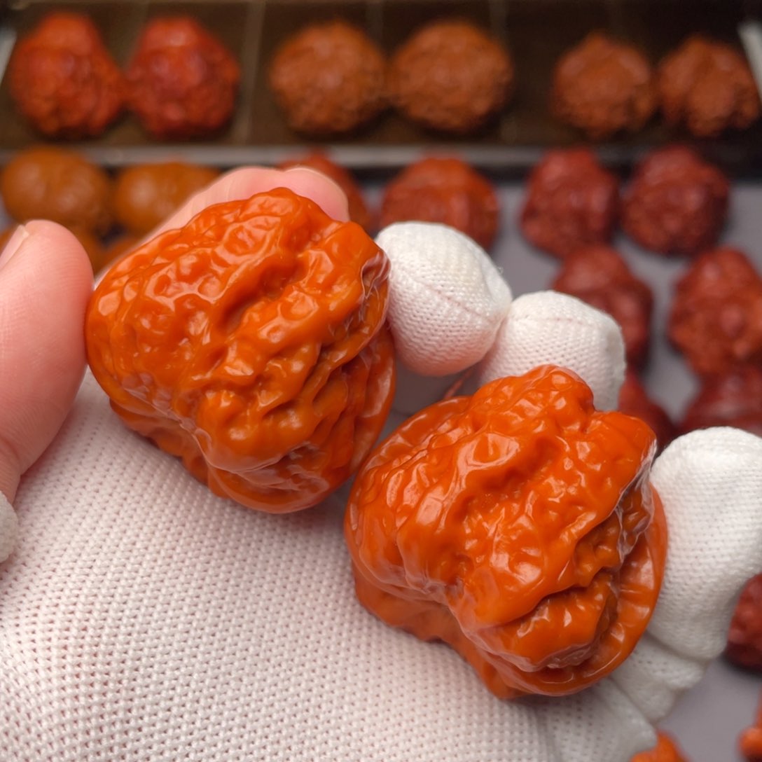 文玩核桃把件蛤蟆头37