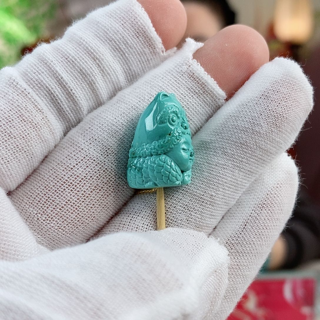 绿松石珠宝奇石未镶嵌