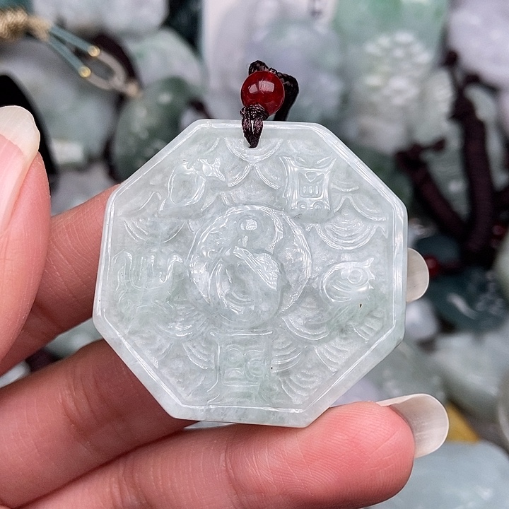 颈饰未镶嵌翡翠翡翠