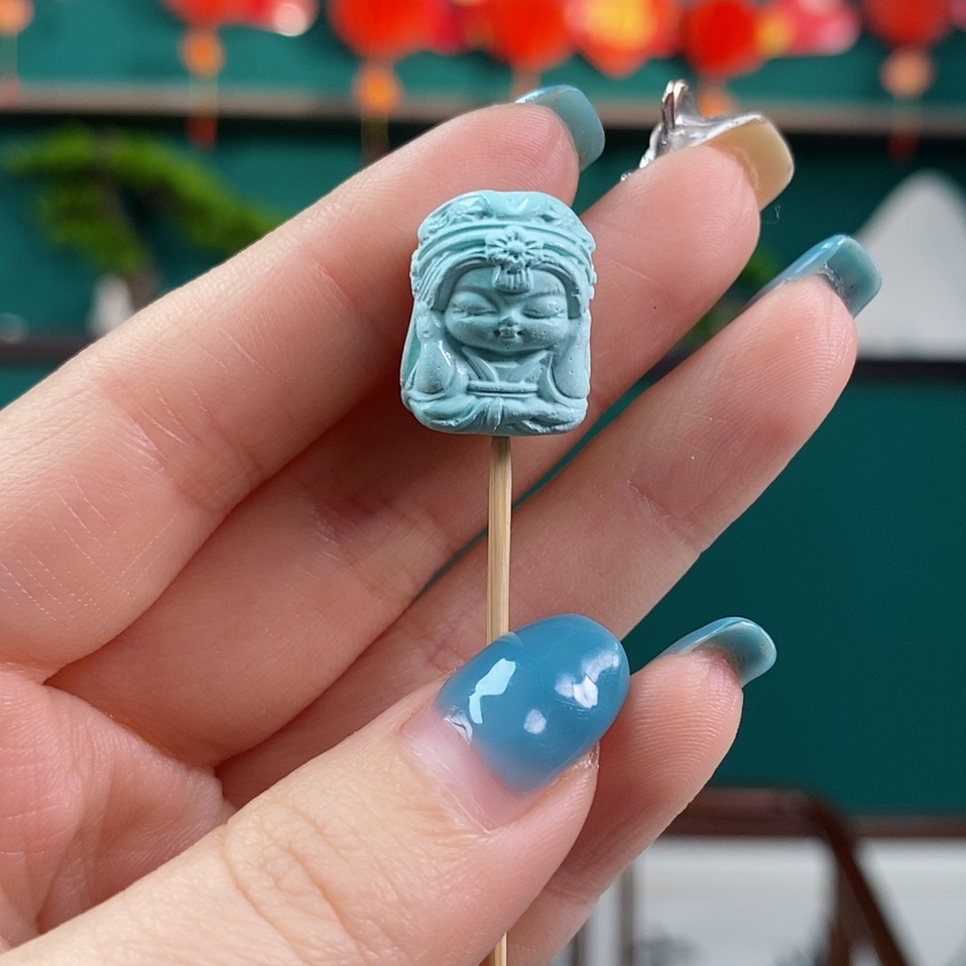 绿松石珠宝奇石未镶嵌