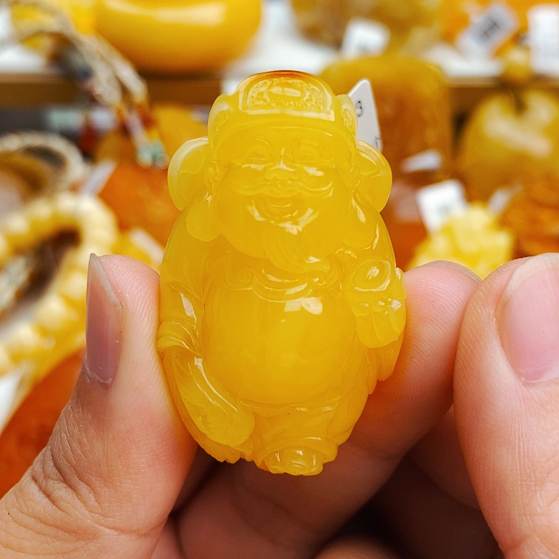 蜜蜡颈饰未镶嵌天然保真假一赔十26