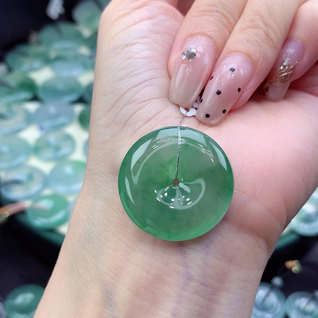 颈饰未镶嵌翡翠编号33尺寸25.6/5.9