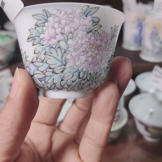 戴玉衡手绘陶瓷杯子