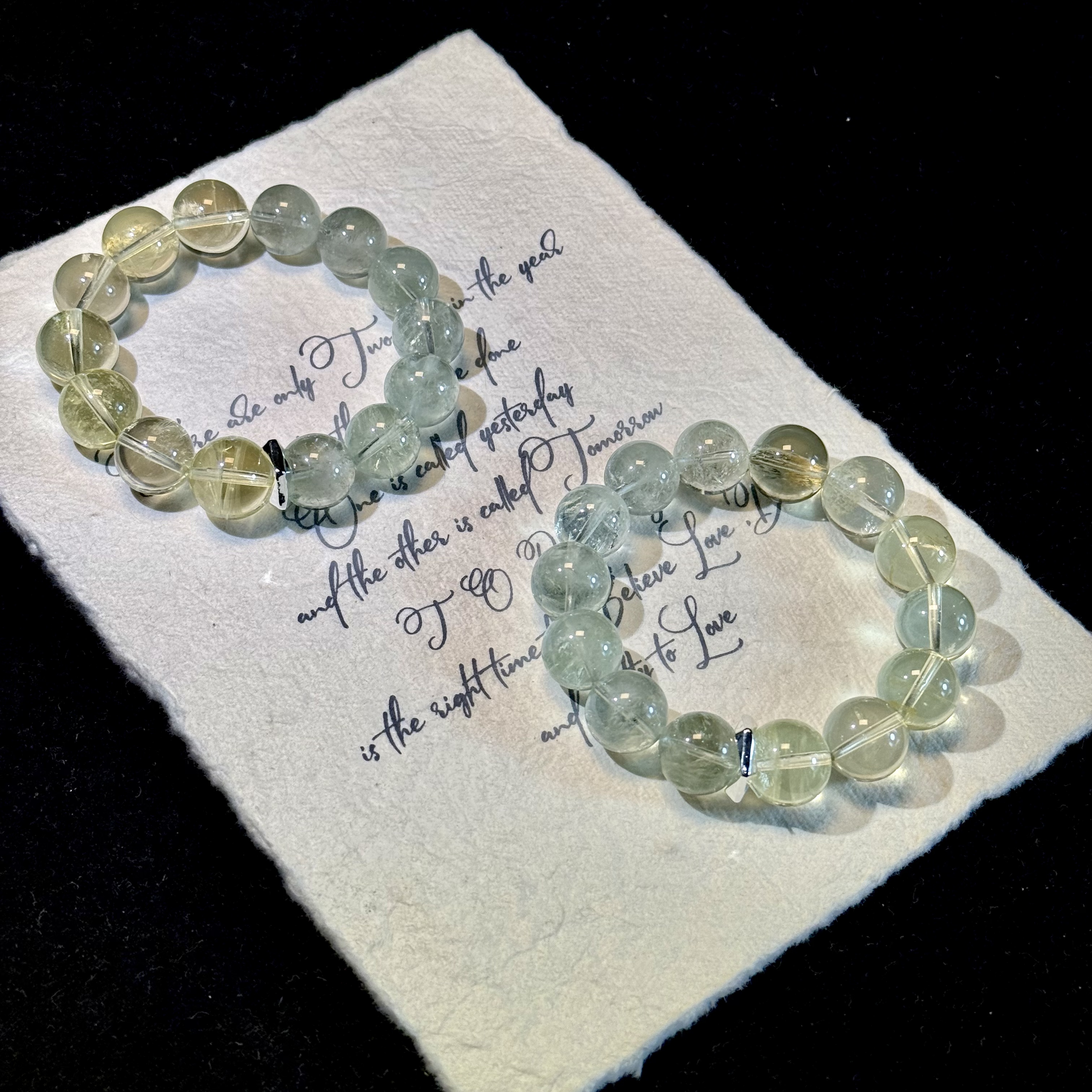 Y600（小青桔）设计款手串14mm多样性发其一