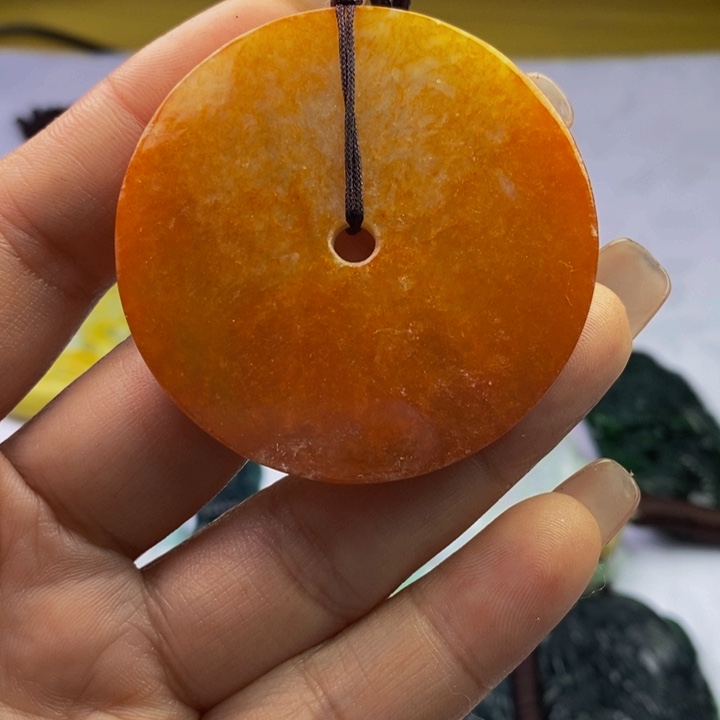 翡翠未镶嵌挂件翡翠