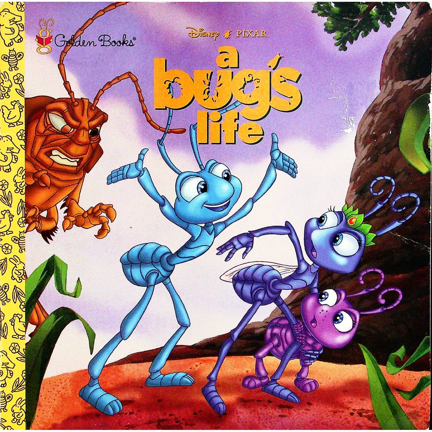 英语原版书虫虫危机绘本迪士尼皮克斯金色了望书系列亲子共读Stor