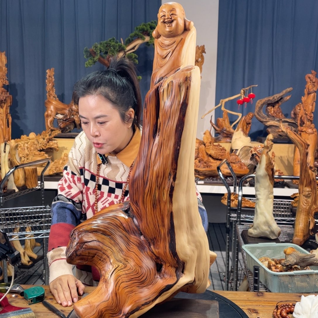 柏木（崖柏）随型摆件