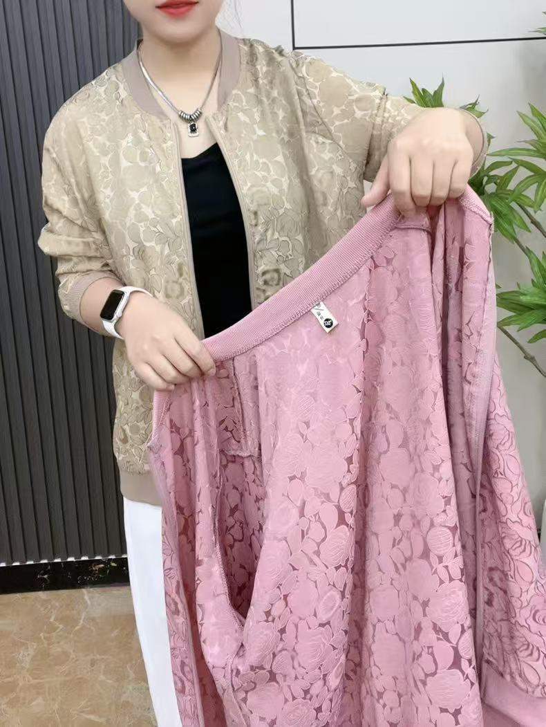 夏季新款提花妈妈款