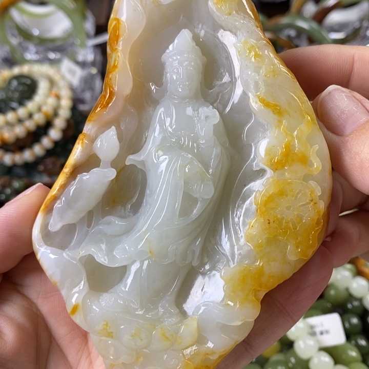 透闪石质玉摆件未镶嵌