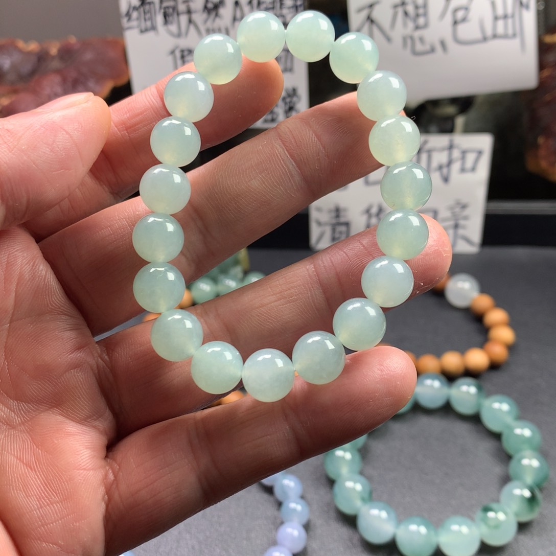 定制翡翠未镶嵌卡10 19粒