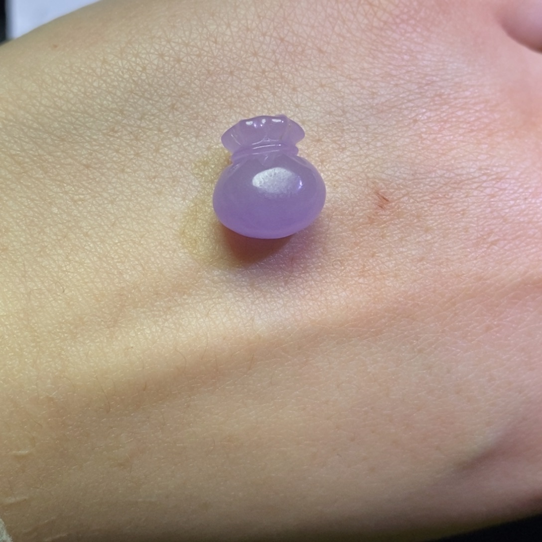 F***杨翡翠未镶嵌颈饰吊坠