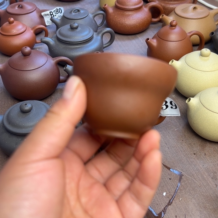 紫砂茶壶紫泥70Cc拍一发二