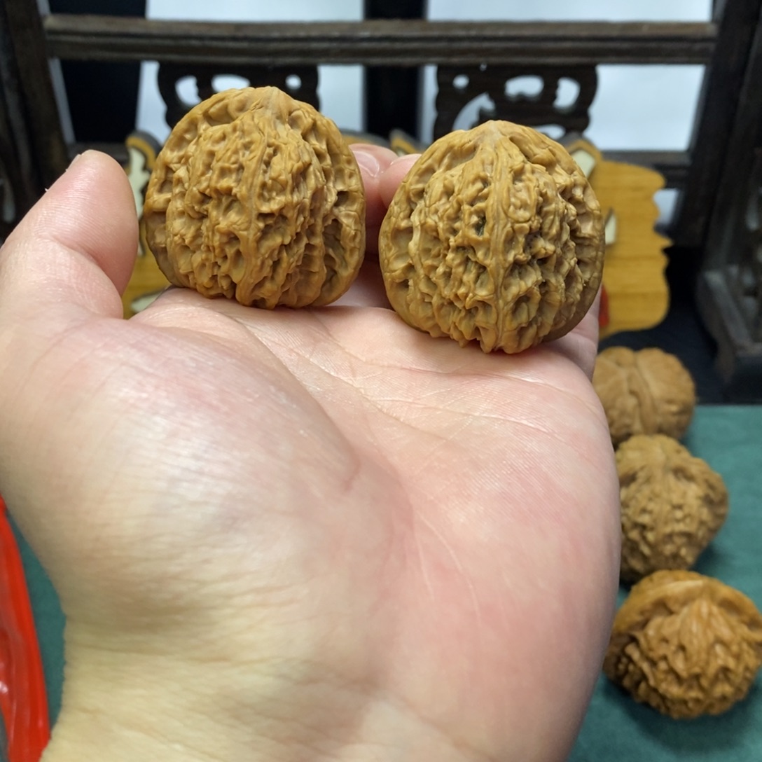 文玩核桃把件南疆石39