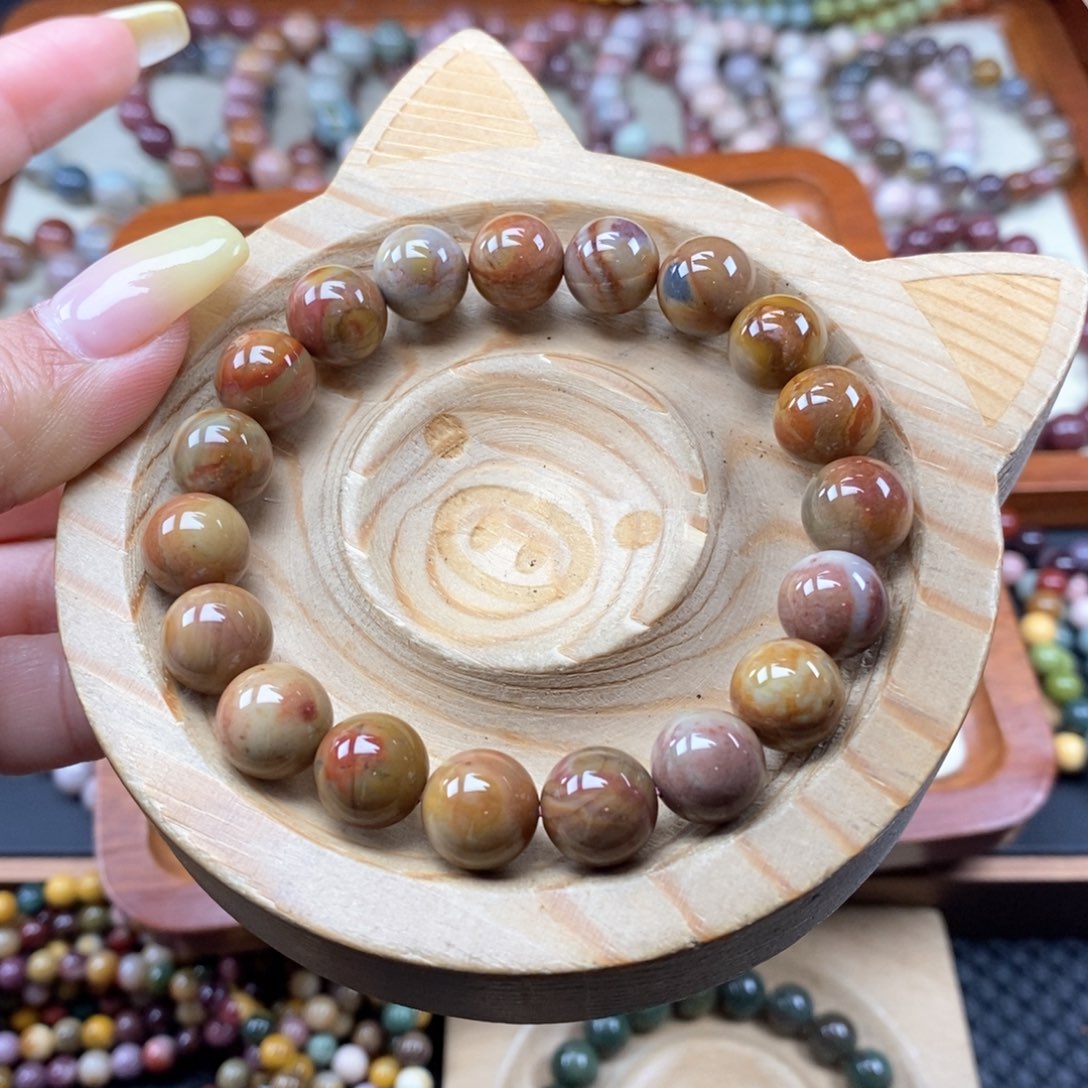 石英质玉手链未镶嵌美***3