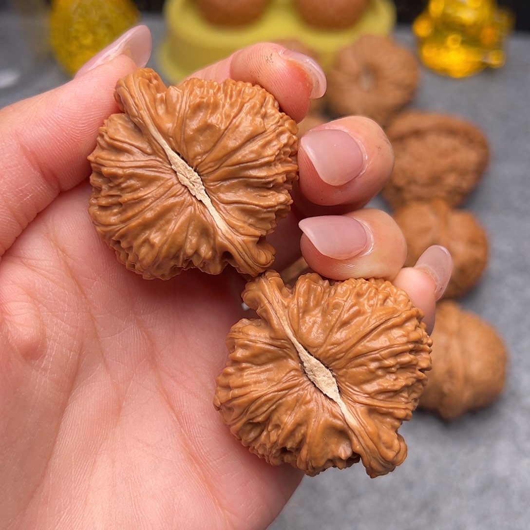 把件桃核毕业绝配精品白狮子三角白43全品