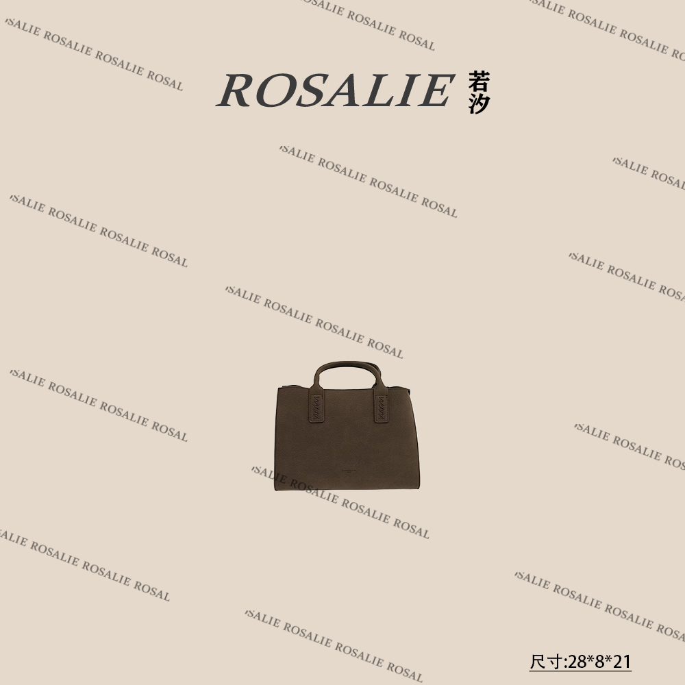  【若汐Rosalie】QYX-81256-深咖轻奢小众时尚百搭女士包包