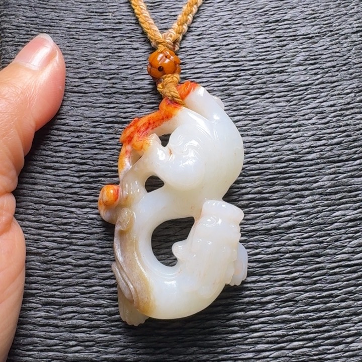 和田玉（糖玉）挂件未镶嵌