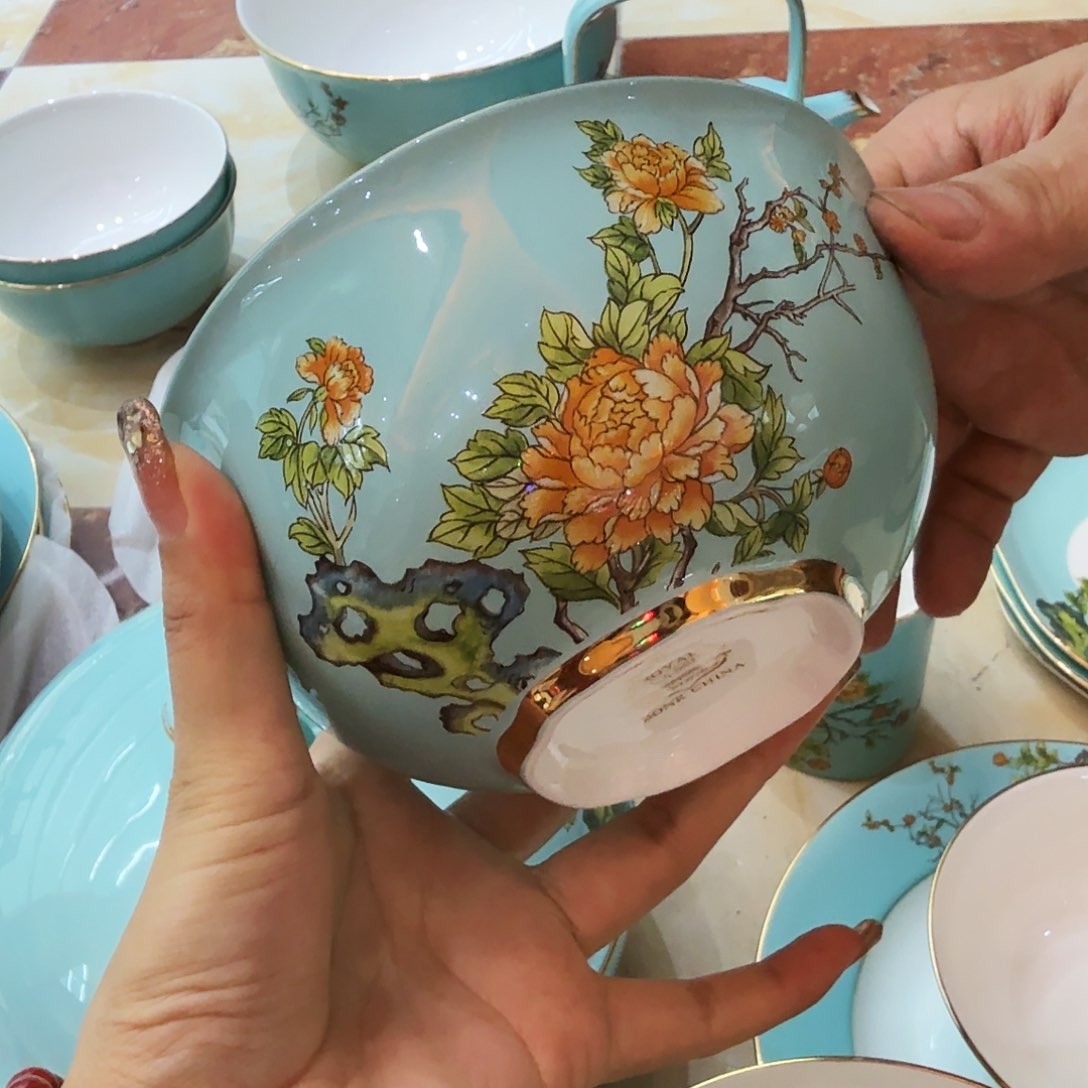 瓷陶瓷工艺骨瓷工艺精湛包邮