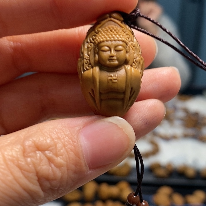 橄榄核吊坠橄榄核