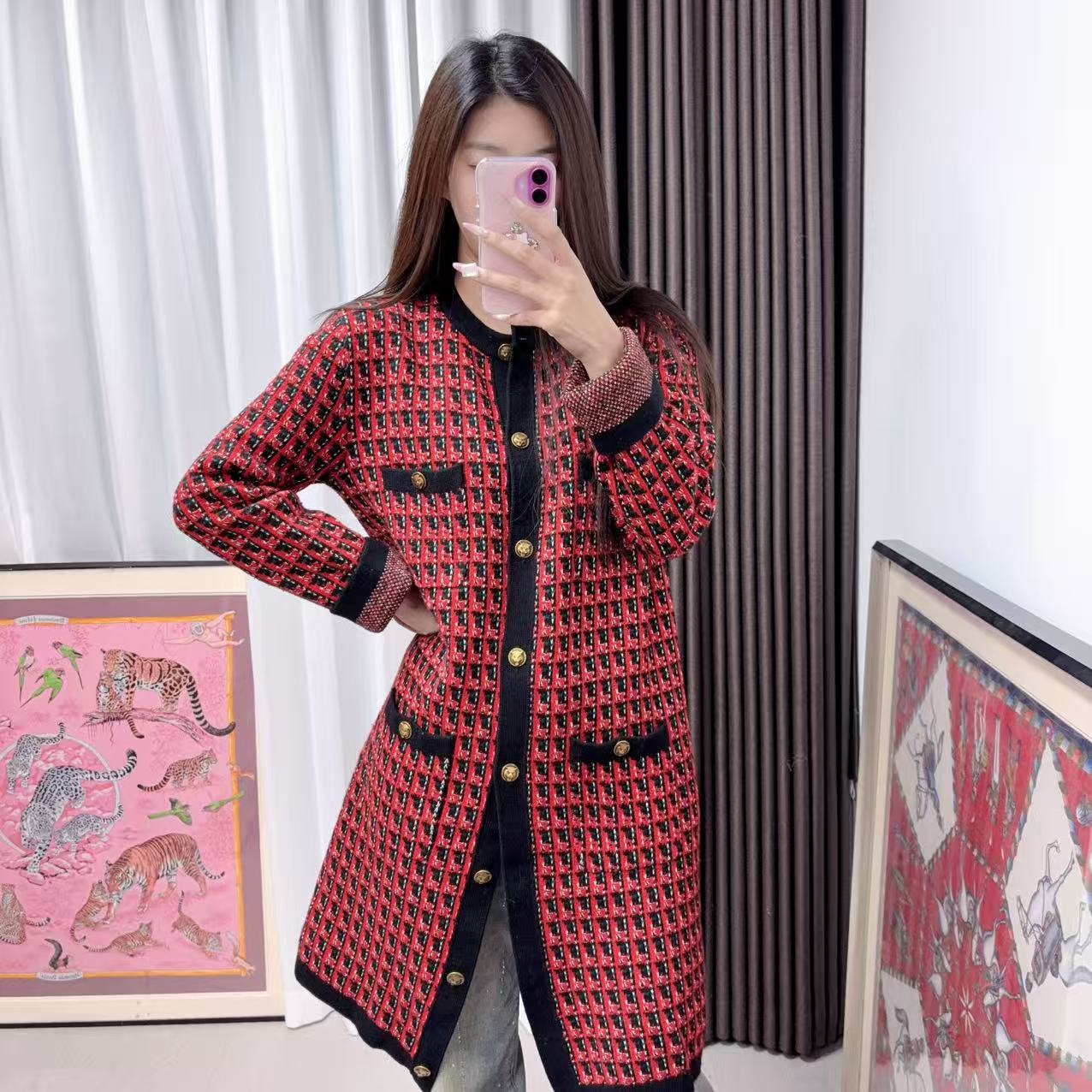 95新 GUCCI/古驰 麦殿/长款外套/251124WLF5K04