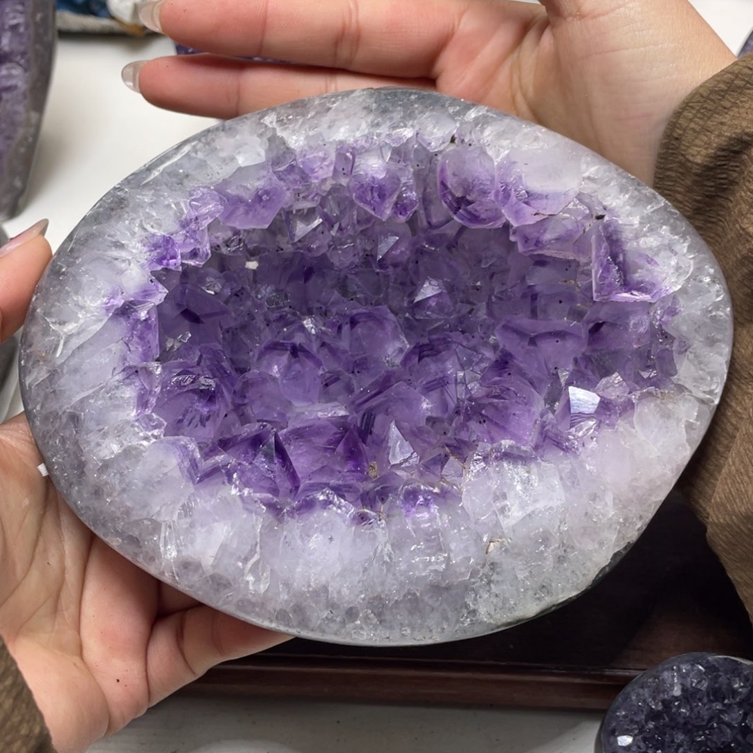 紫晶大型摆件（非配饰）未镶嵌