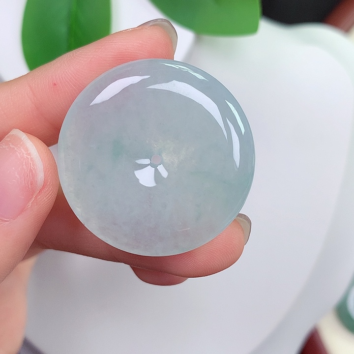 颈饰未镶嵌翡翠32.3-5.6mm