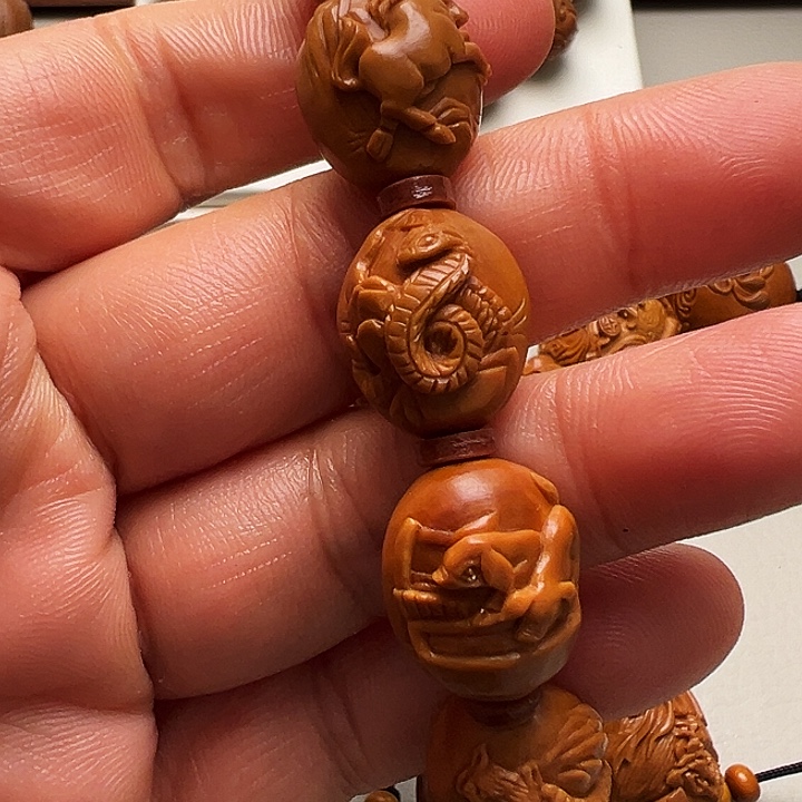 手串/手链橄榄核十二生肖