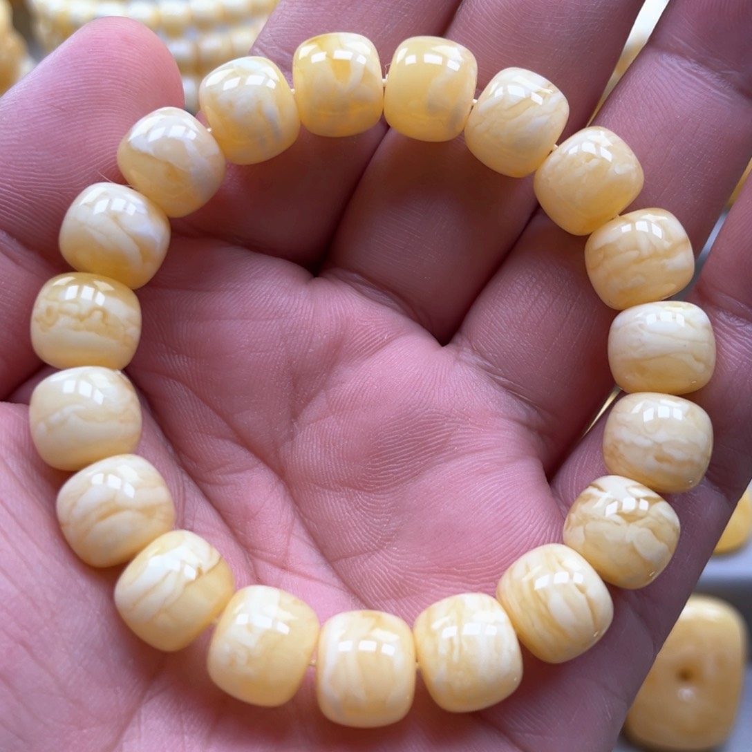 琥珀手链未镶嵌手串