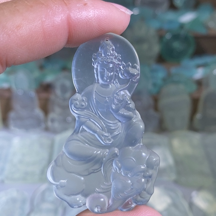 岫玉吊坠未镶嵌吊坠