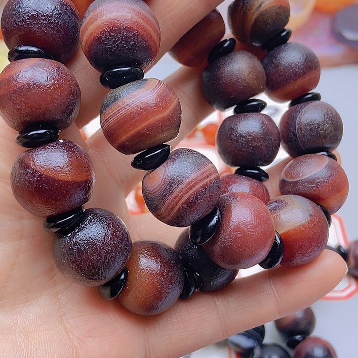 【闪购商品】玛瑙/玉髓珠宝半成品未镶嵌金*