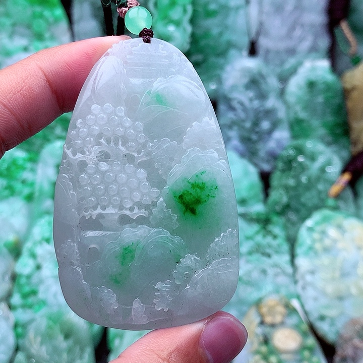 翡翠吊坠(不含链)未镶嵌