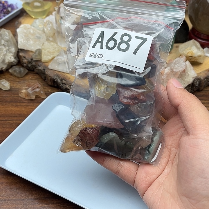 奥***主未镶嵌珠宝半成品水晶默认微瑕