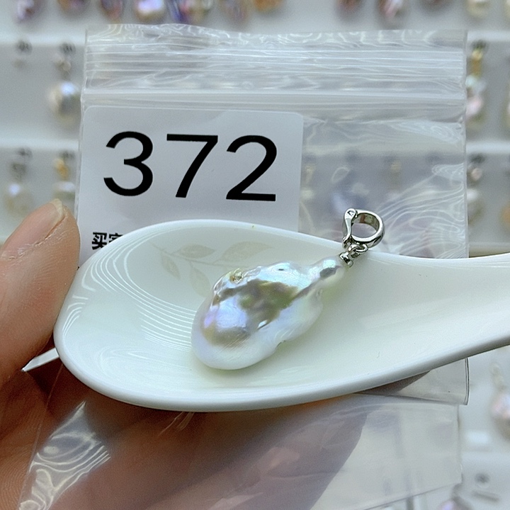 淡水珍珠颈饰银S925镶嵌