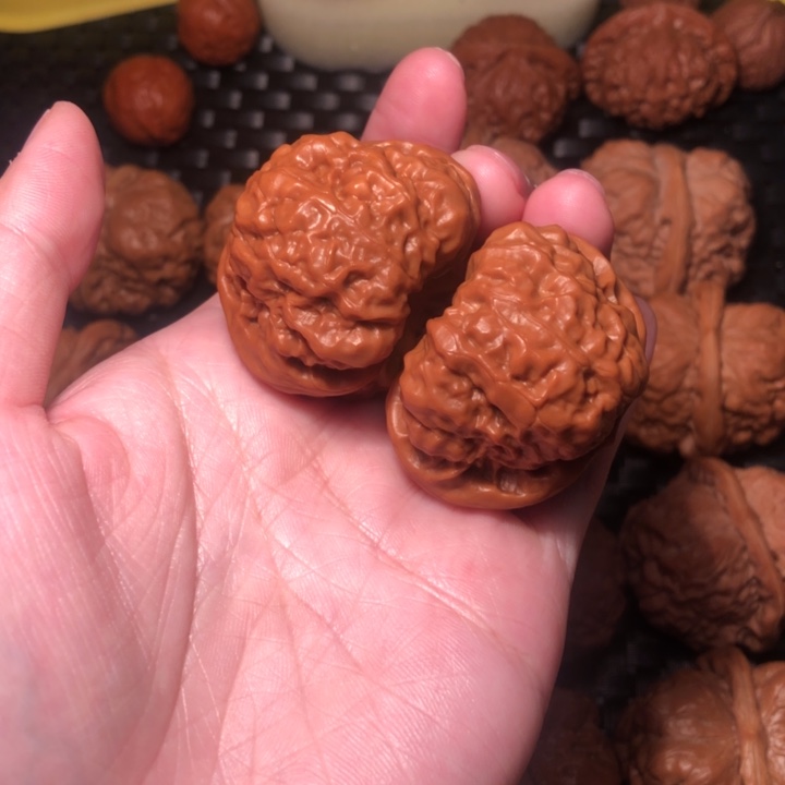 文玩核桃把件3***6蛤蟆