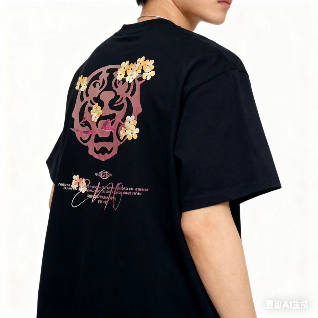 BRIAN ENO虎牙 TE138短袖T恤国潮风宽松款