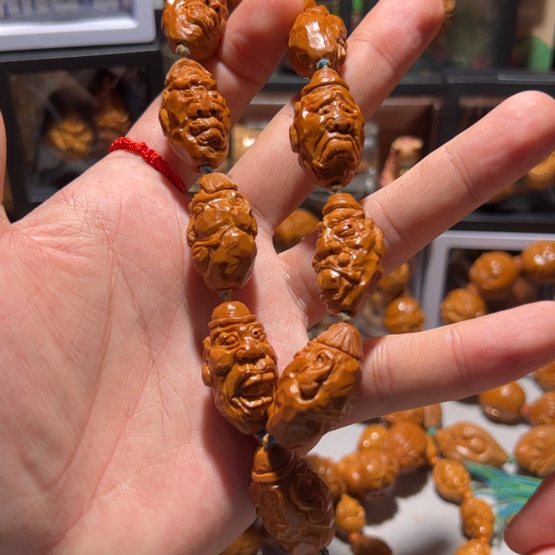 阳****橄榄核手串/手链手工猛男