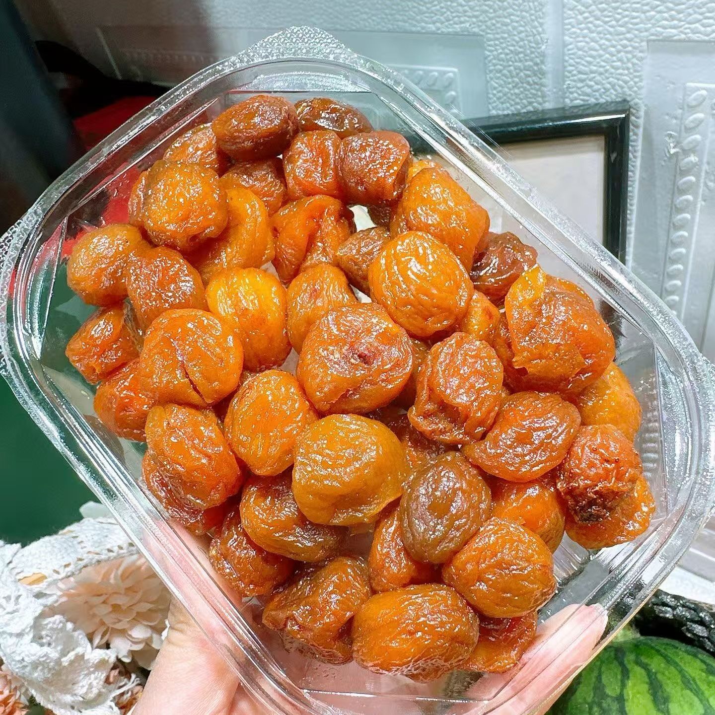 新疆甘草杏肉酸甜小红杏