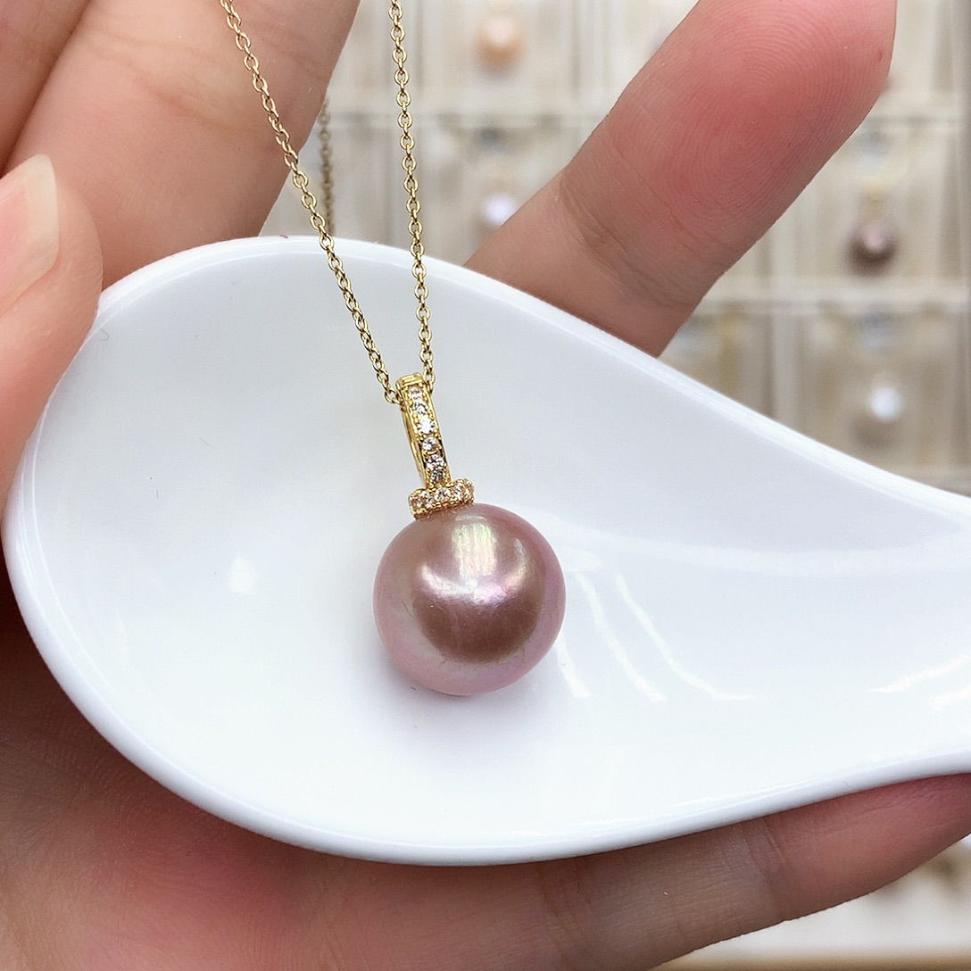 淡水珍珠颈饰合金