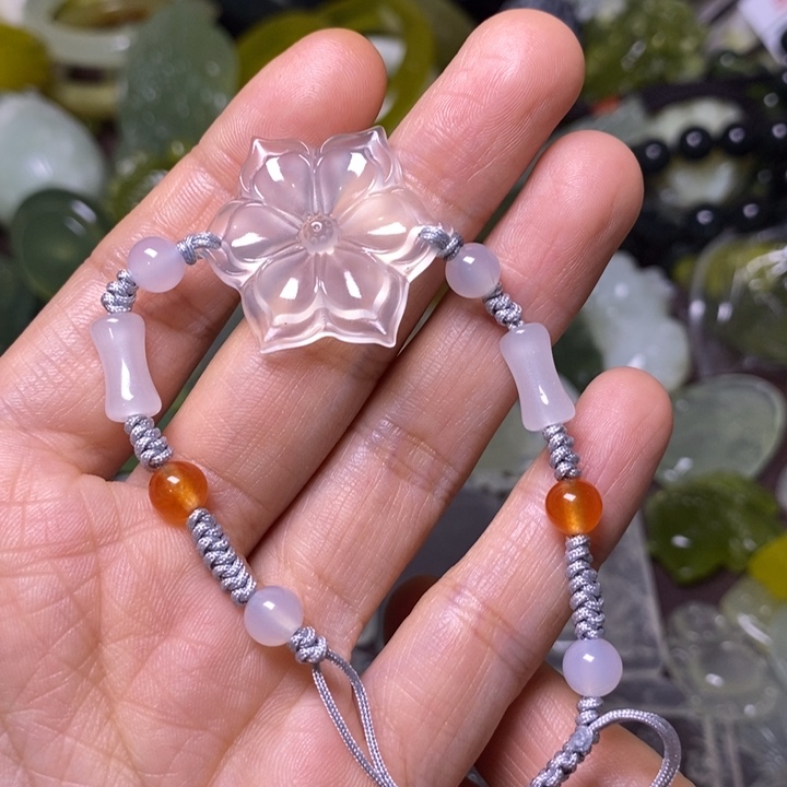 岫玉岫玉颈饰未镶嵌