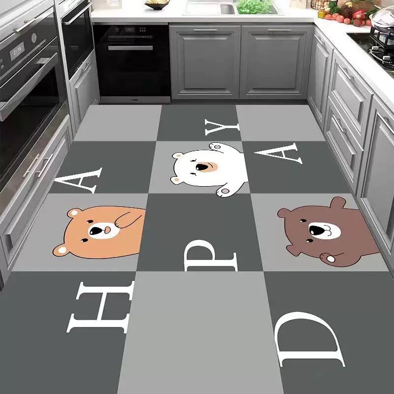 80CM可擦洗PVC门垫厨房地垫耐脏可裁剪